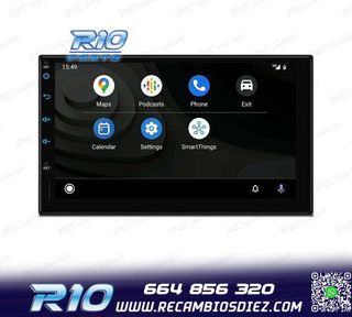 RADIO GPS ANDROID 12 HD TACTIL BLUETOOTH USB SD