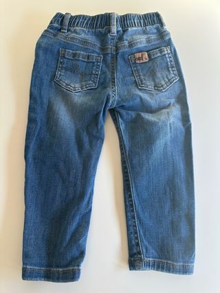 Pantalones vaqueros bebé con cordón NUEVOS