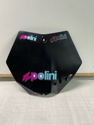 Careta Polini Motocross Negra