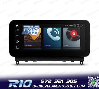 RADIO GPS ANDROID 12 PARA MERCEDES C W204 07-10