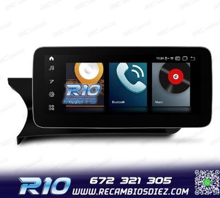 RADIO GPS ANDROID 12 PARA MERCEDES W204 11-14