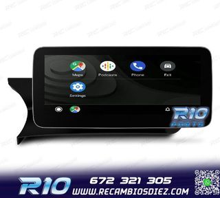 RADIO GPS ANDROID 12 PARA MERCEDES W204 11-14