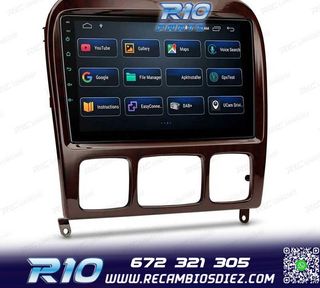 RADIO GPS ANDROID 13 MERCEDES CLASE S W220 98-05