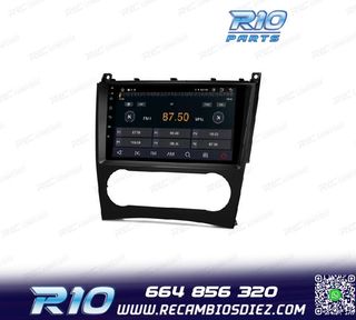 RADIO GPS ANDROID 13 PARA MERCEDES CLASE C W203 CLK W209 G W