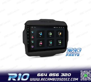RADIO GPS ANDROID 14 PARA JEEP RENEGADE 15-20