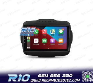 RADIO GPS ANDROID 14 PARA JEEP RENEGADE 15-20