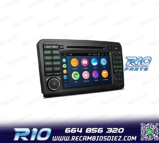 RADIO GPS ANDROID 12 MERCEDES ML W164 GL X164 05-12