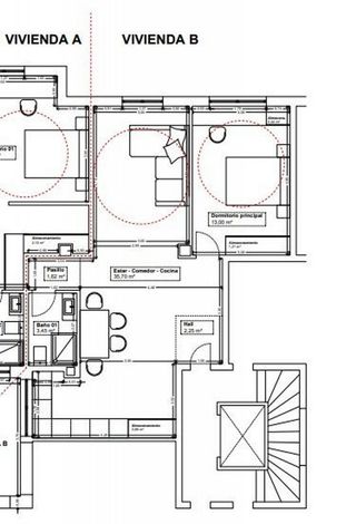 Piso en alquiler en Centro - Ayuntamiento en Santander