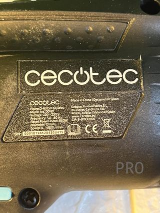 Taladro Eléctrico Percutor PowerDrill 850 Cecotec