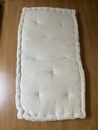 Colchón tipo sofá de tela