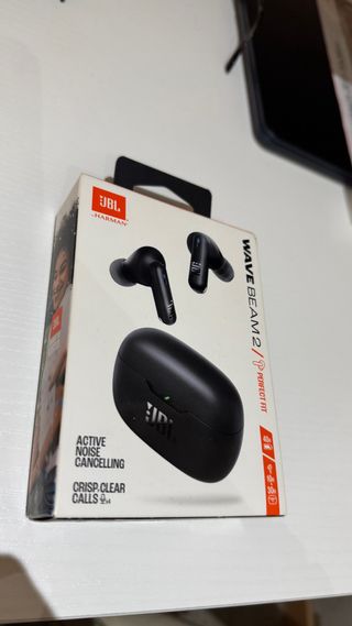 JBL Wave Beam 2 Auriculares Inalámbricos Negros