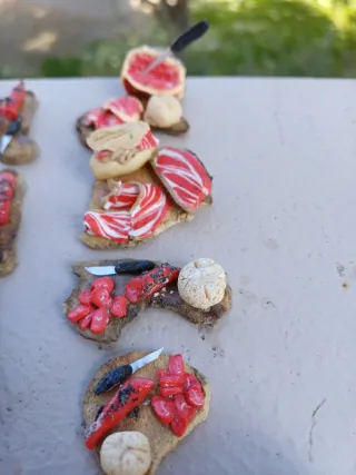 Set Tagliere in miniatura salumi