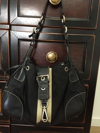 Borsa Prada in nylon e pelle