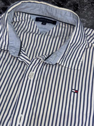 Camisa Rayas Tommy Hilfiger Azul/Blanco