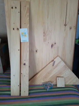 Mesa plegable de pared madera