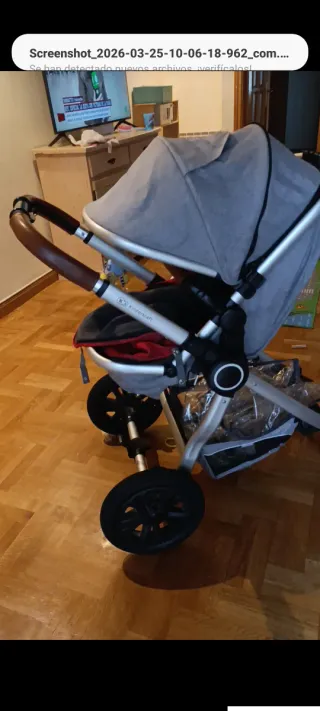 Carro de bebé Kinderkraft 3 en uno Cama y silla