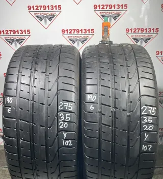 275 35 20 Y PIRELLI RUEDA AL 90% VIDA UTIL