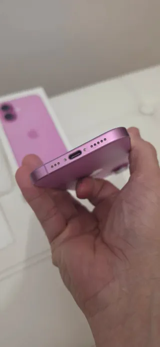 iPhone 16 Rosa 128GB Impecable SOLO HOY