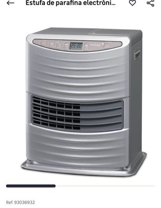 Estufa parafina Zibro LC30 Plata