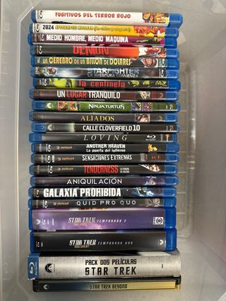 Peliculas Blu-ray desde 9 euros
