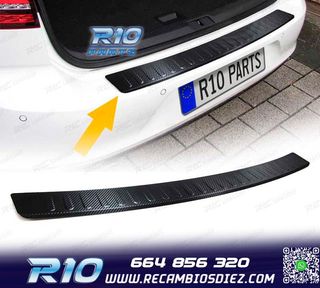 EMBELLECEDOR MALETERO PARA SEAT LEON III ST 13- NEGRO MATE