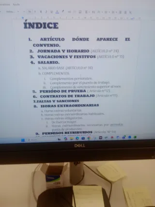 Convenio de Trabajo de Técnico de Laboratorio