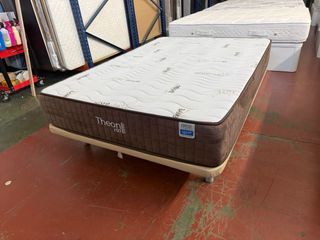 BASE Y COLCHON HR27 VISCO LIFE  135x190