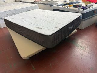 BASE Y COLCHON HR27 VISCO LIFE  135x190