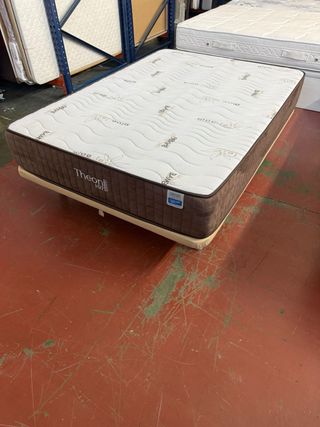 BASE Y COLCHON HR27 VISCO LIFE  135x190