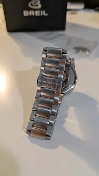 Reloj Breil Plata y Blanco