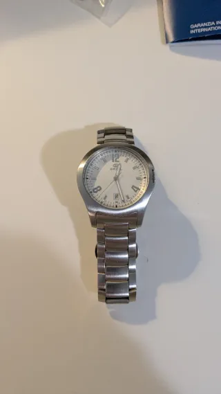 Reloj Breil Plata y Blanco