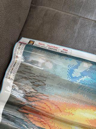 Quadro per Diamond Painting Tramonto
