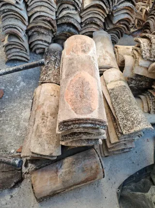 Teja árabe antigua buen estado