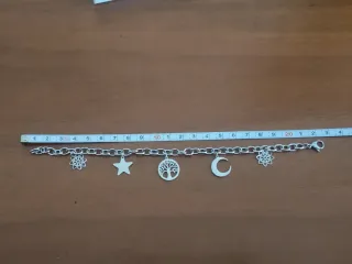 Bracciale Acciaio con Charms Albero Vita