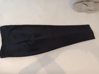 Calças Zara cintura subida XL pretas