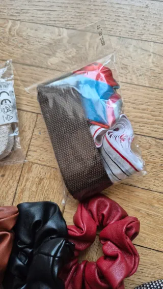 Set Bellezza Nero e Rosso