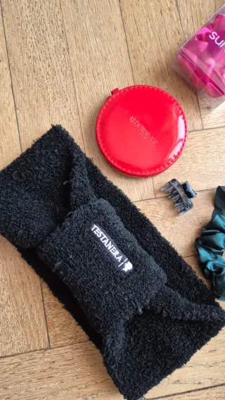 Set Bellezza Nero e Rosso