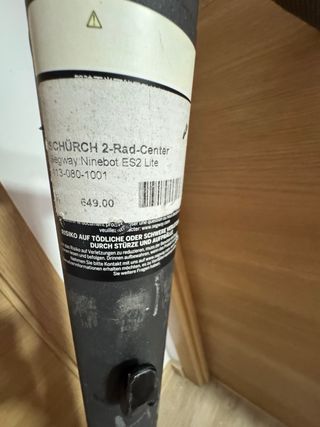 Patinete Eléctrico con Cargador