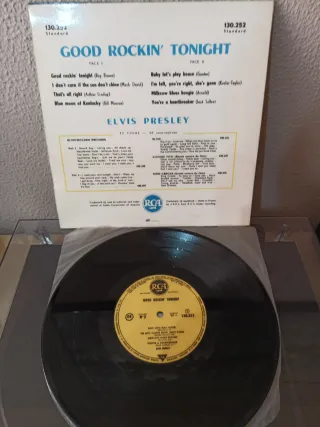 Vinilo Elvis Presley Good Rockin' Tonight 25cm