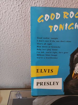 Vinilo Elvis Presley Good Rockin' Tonight 25cm