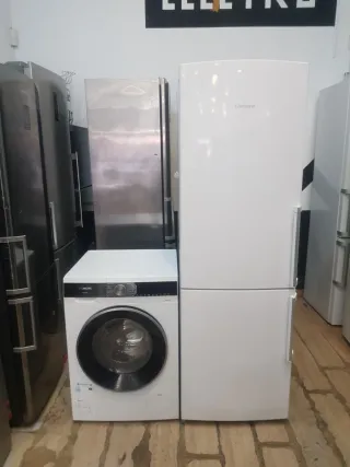 Lavadora Siemens y Nevera Corberó