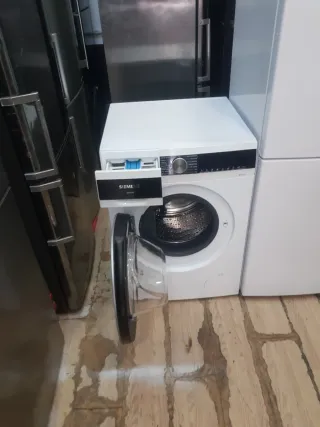 Lavadora Siemens y Nevera Corberó