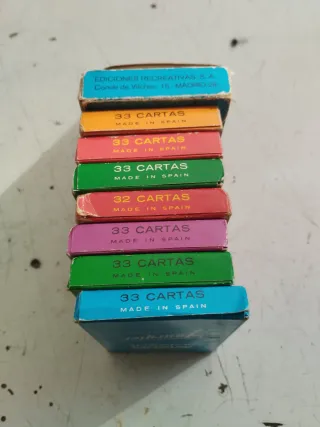 Barajas de cartas coleccionables