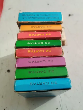 Barajas de cartas coleccionables