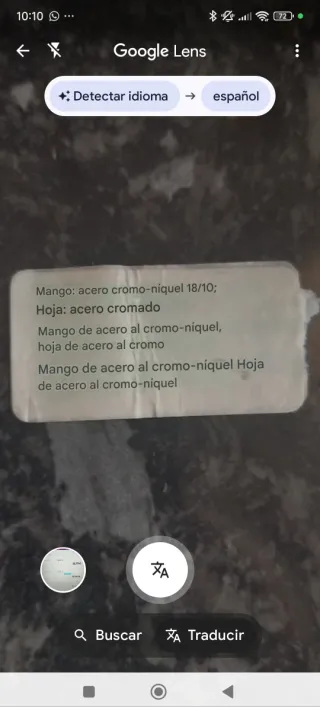 Cubertería de postre de diseño.Acero cromado