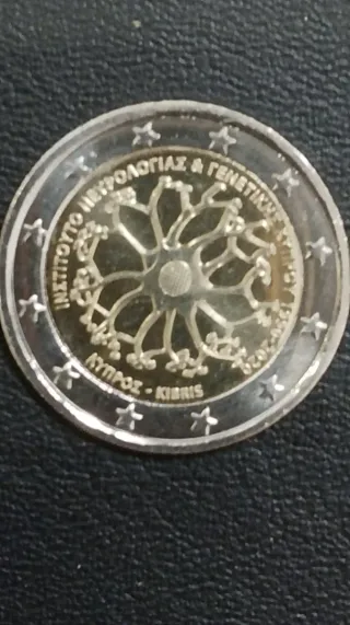 Moneda 2€ Chipre 1930-2020