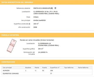 Trastero en venta en Santa María en Ciudad Real