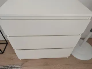 Cómoda Ikea 3 cajones blanca