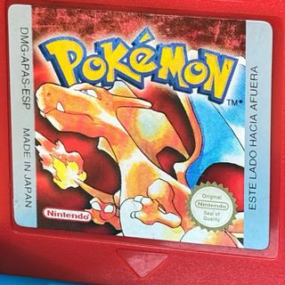 Pokémon Rojo Game Boy DMG-APAS-ESP