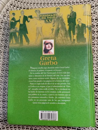 Libro Greta Garbo Personajes Siglo XX